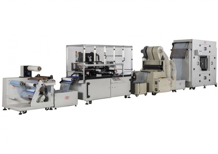 Automatic Roll To Roll Screen Printing Machine